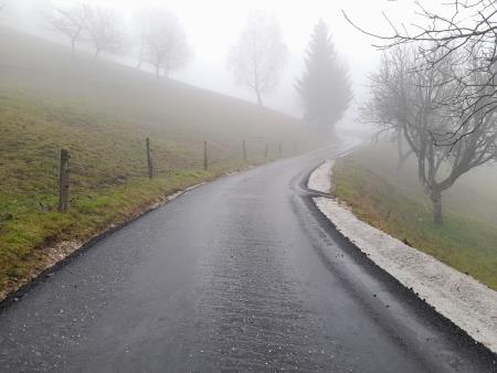ODPRTJE ODSEKA ASFALTIRANE JAVNE POTI V NASELJU VELIKA LAŠNA